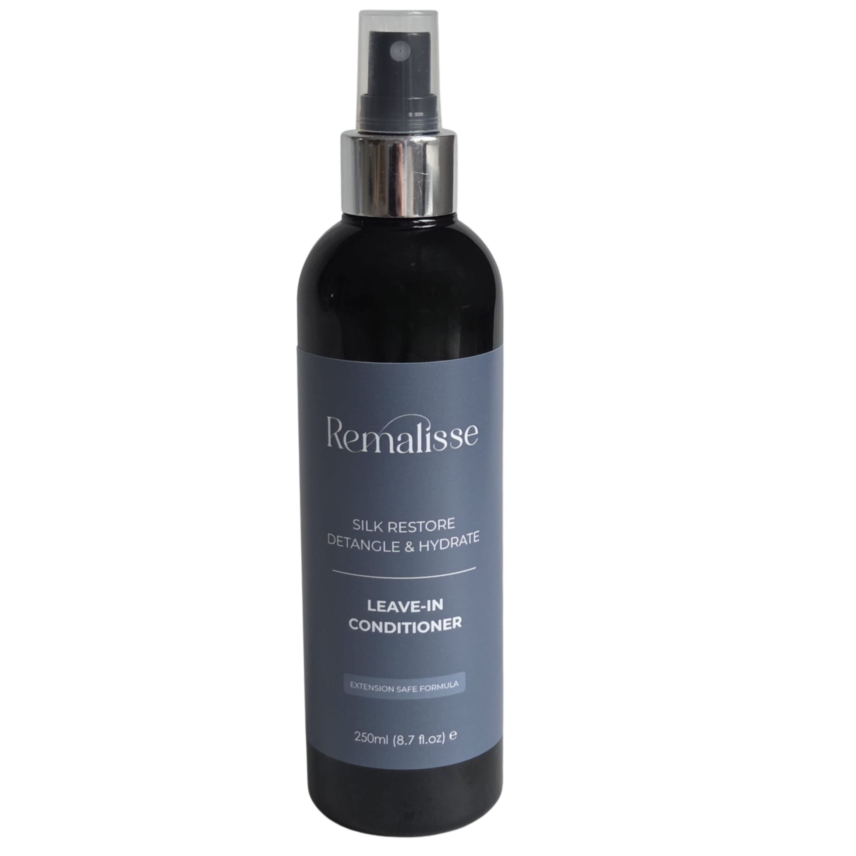Remalisse Silk Restore Leave-In Conditioner - lightweight leave-in treatment for hair extensions.