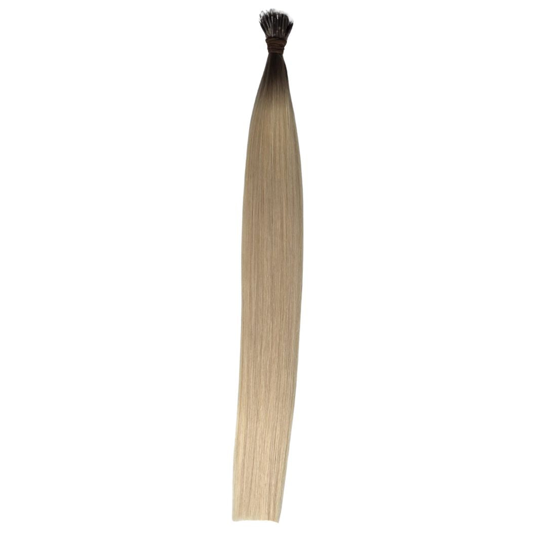 Remalisse Nano Tip Hair Extensions -Full length double drawn Remy human hair. 